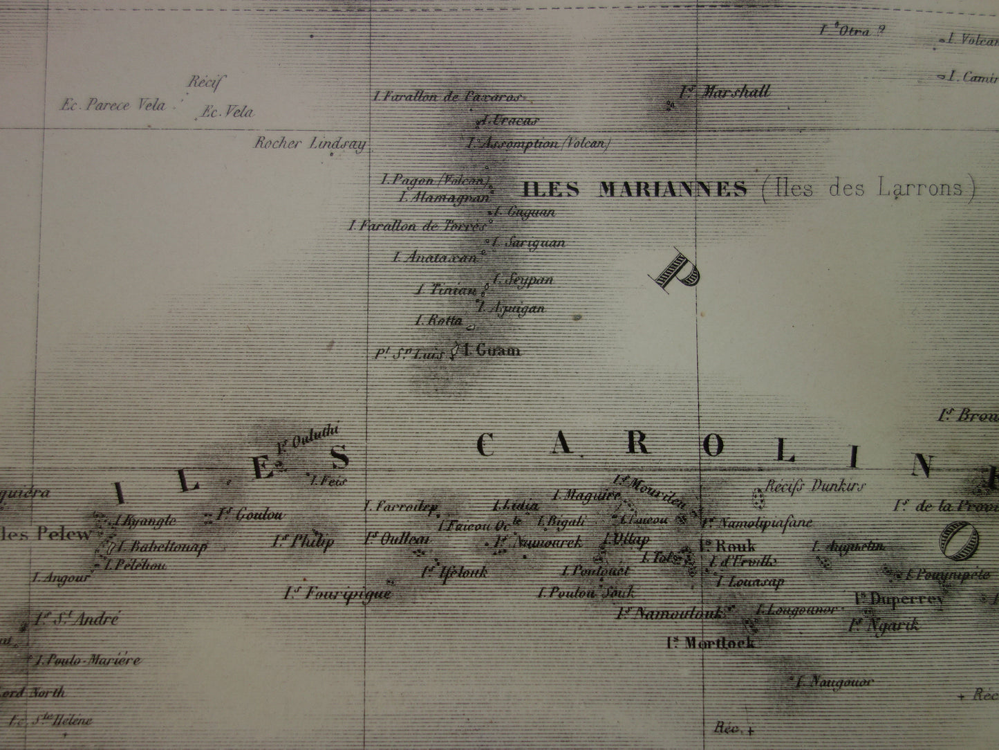 OCEANIË Grote oude landkaart uit 1883 originele antieke Franse kaart Indonesië Australië