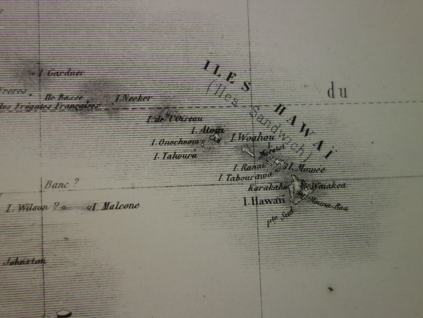 OCEANIË Grote oude landkaart uit 1883 originele antieke Franse kaart Indonesië Australië