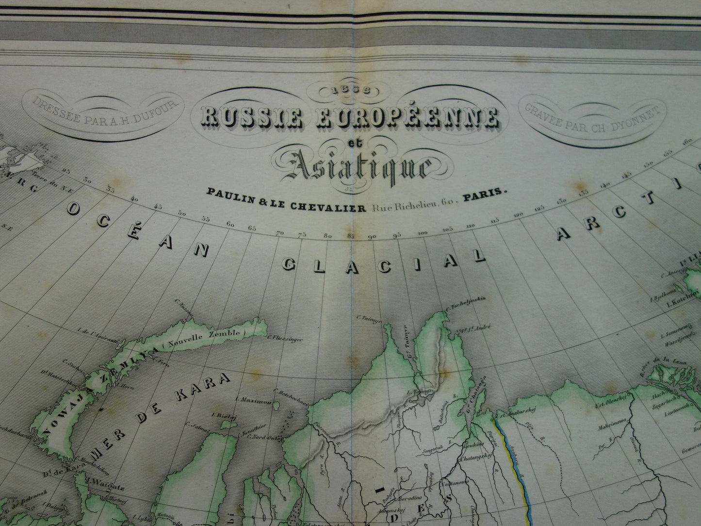 siberie oude landkaarten 