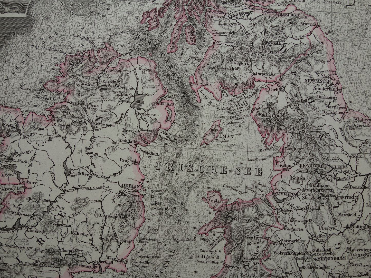 historische kaarten van het verenigd koninkrijk te koop