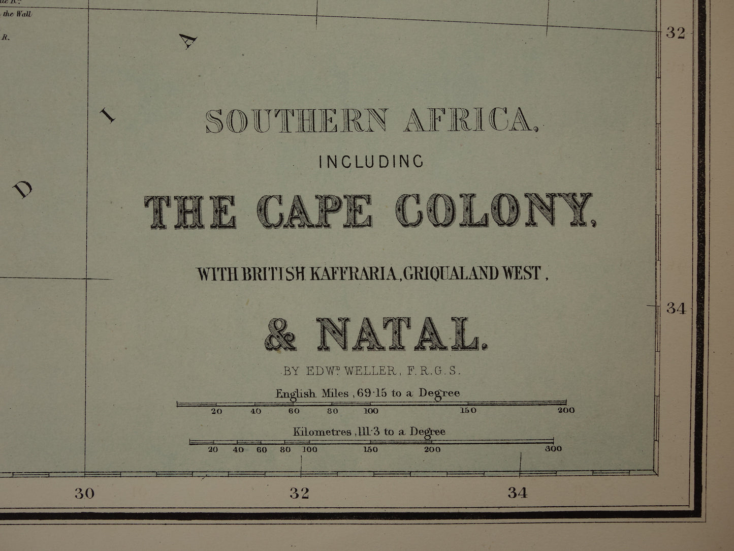 oude kaarten van Zuid-Afrika kopen