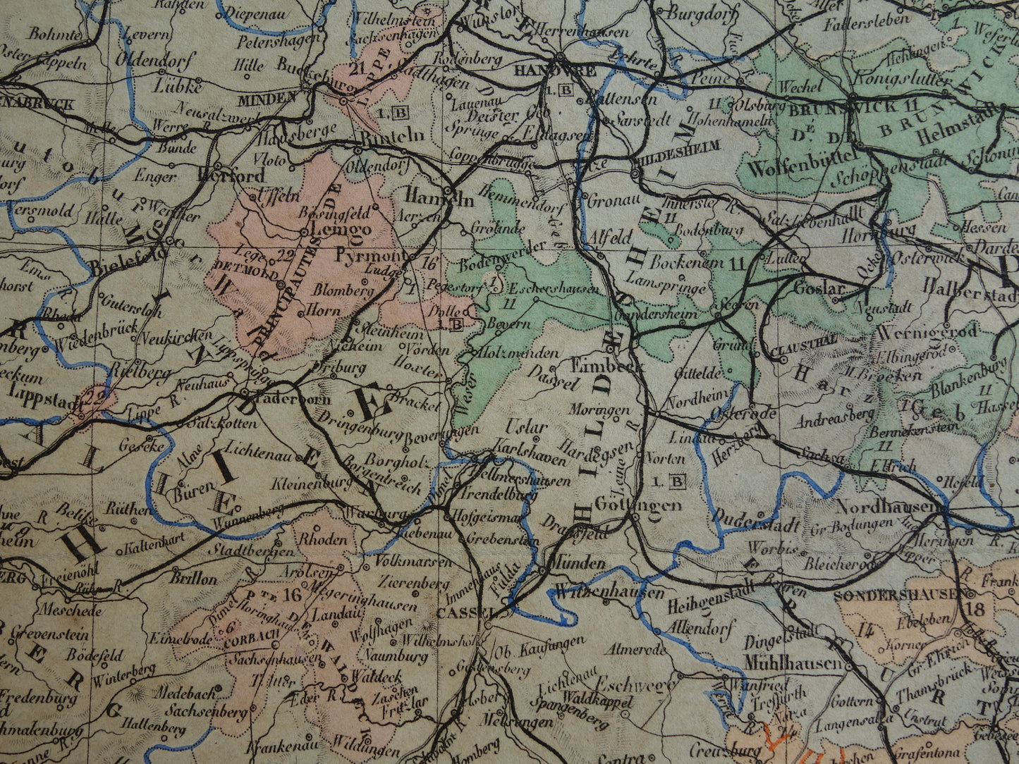 antieke landkaarten Duitsland kopen
