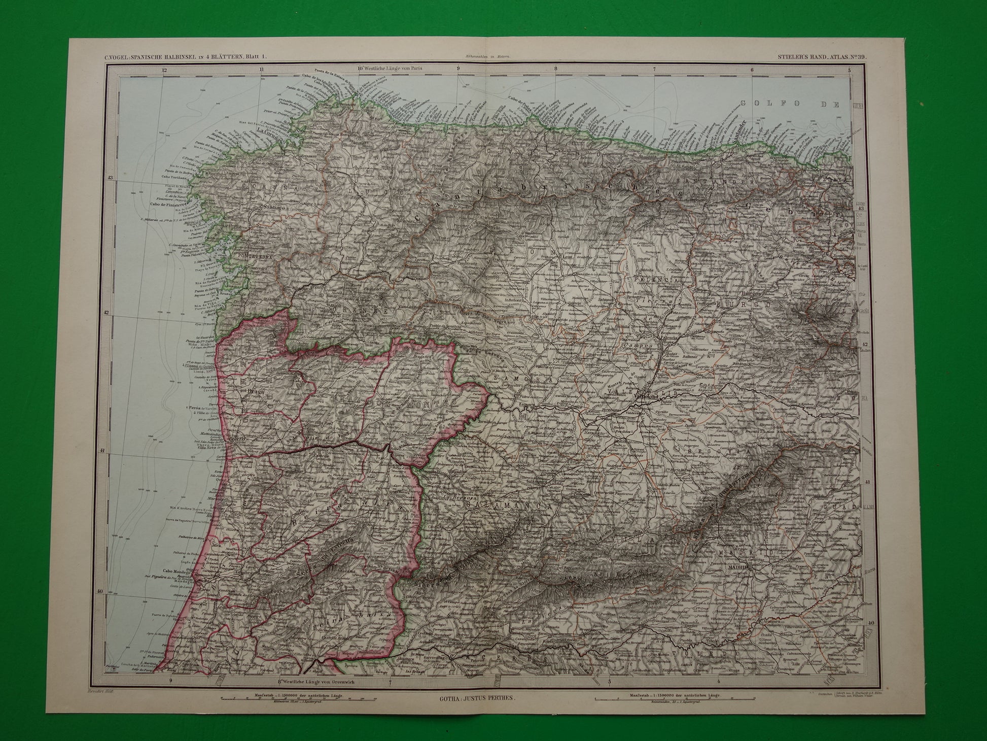oude landkaarten Spanje kopen
