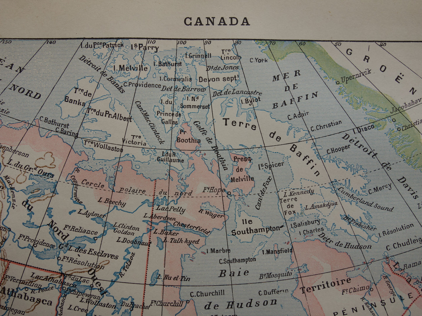 Canada oude landkaarten kopen