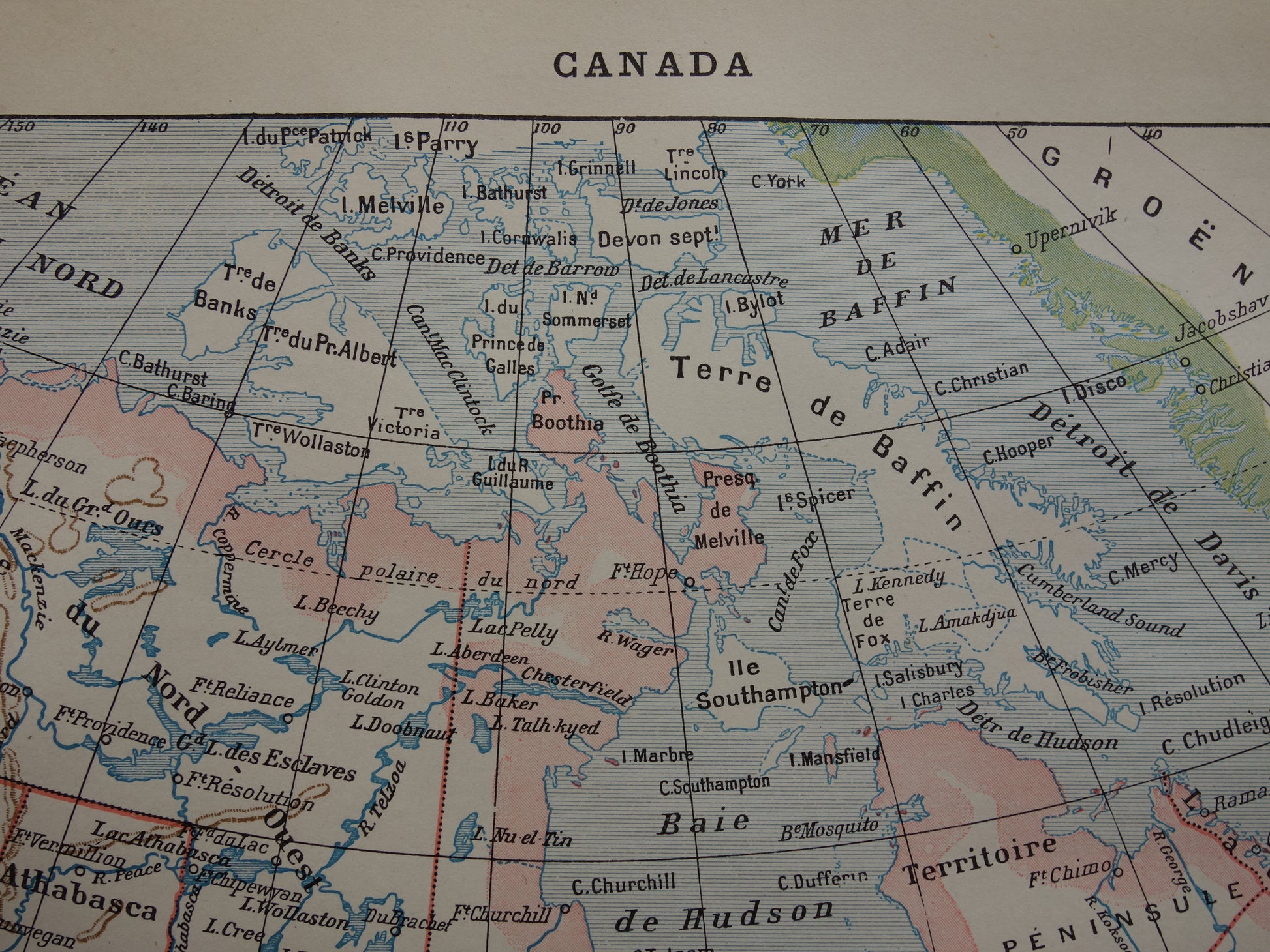 Canada oude landkaarten kopen