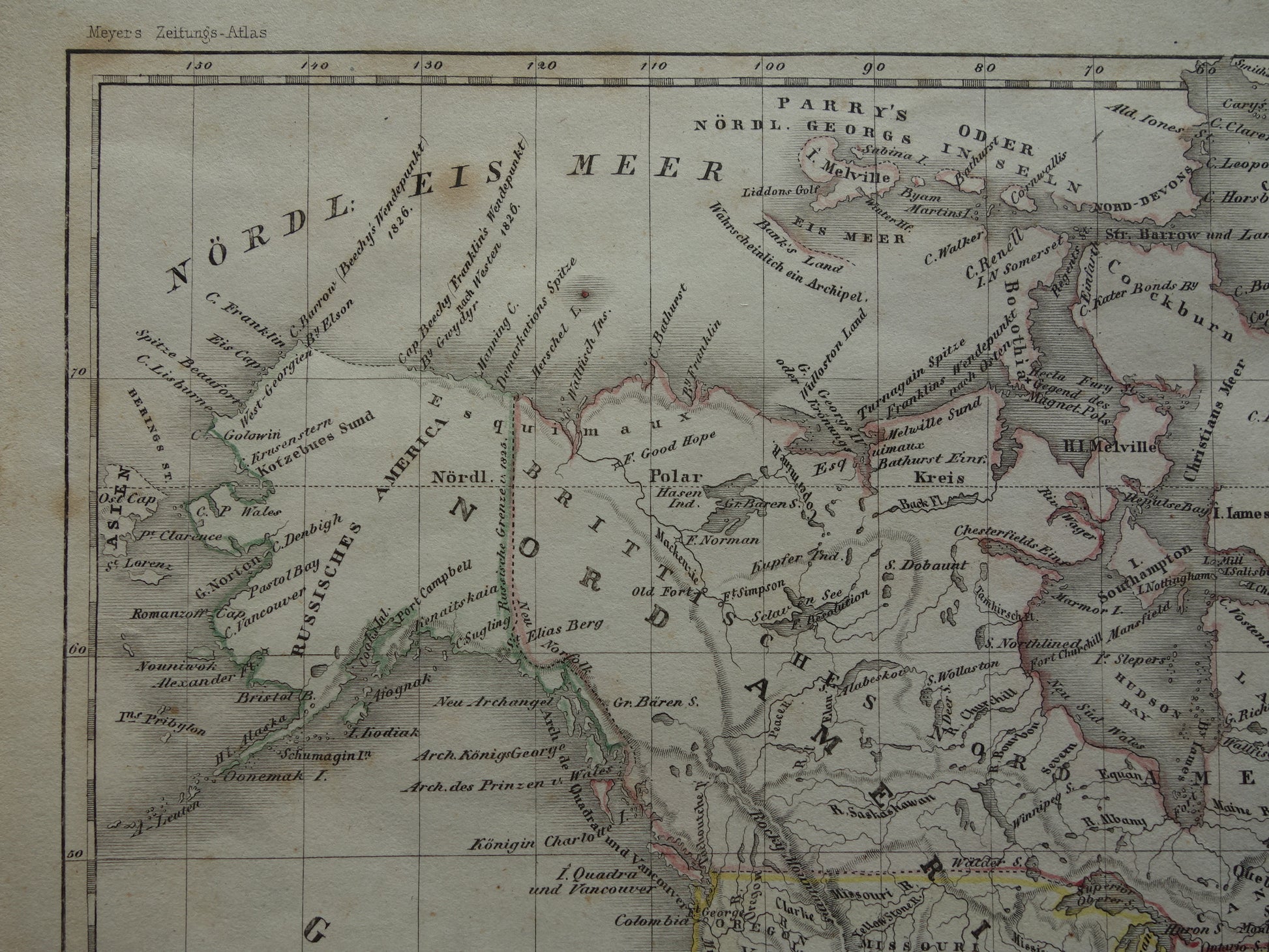 oude kaarten van de noordpool poolgebied kopen