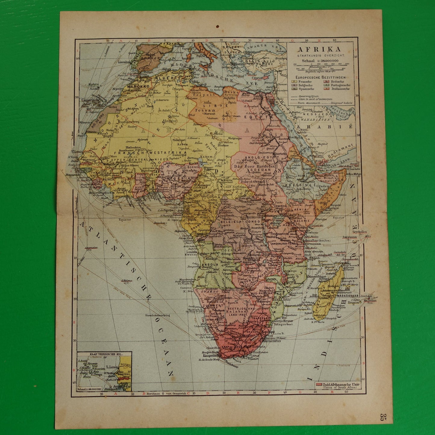 oude kaarten van Afrika kopen