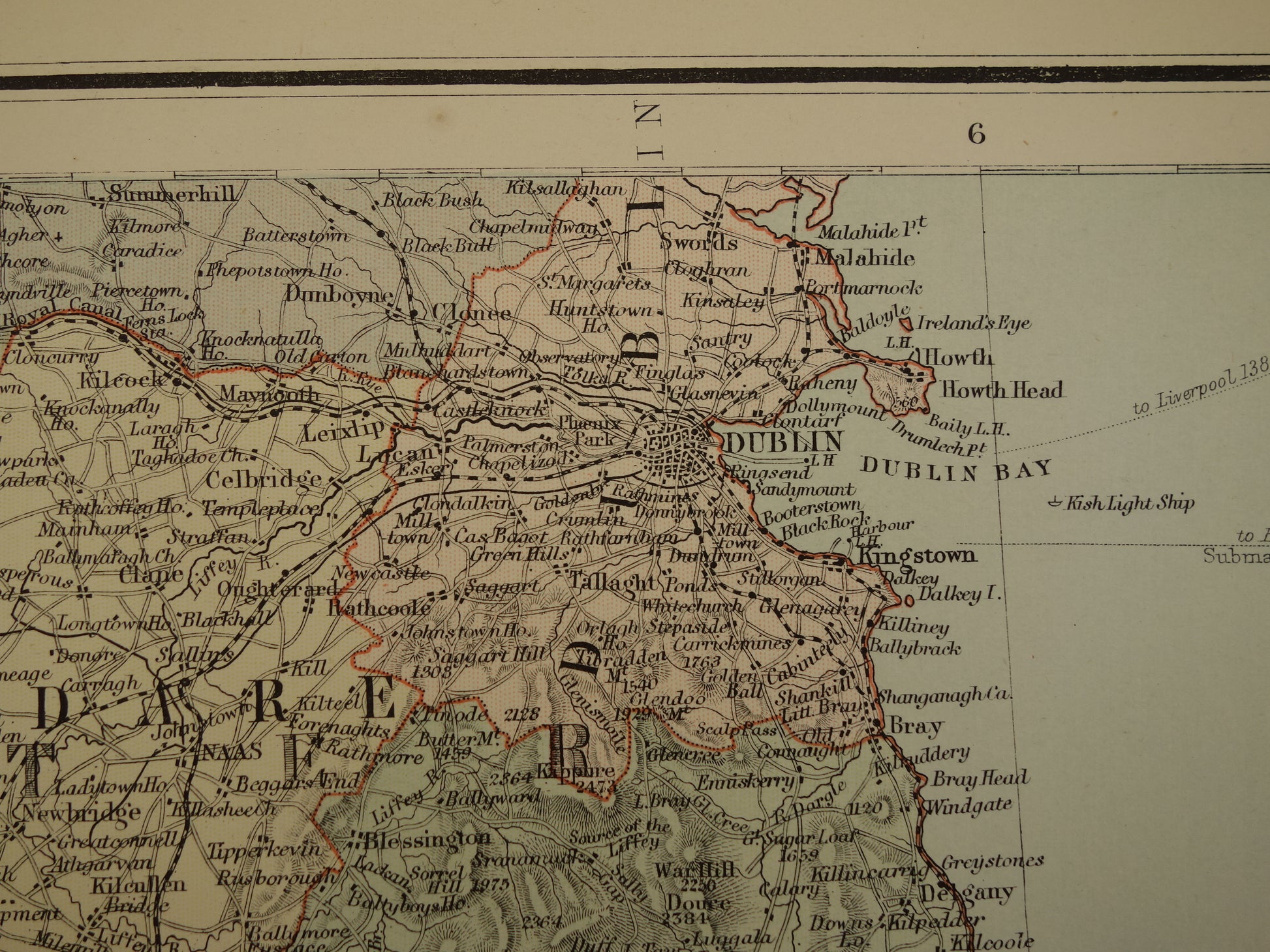 Ierland historische antieke originele landkaarten 