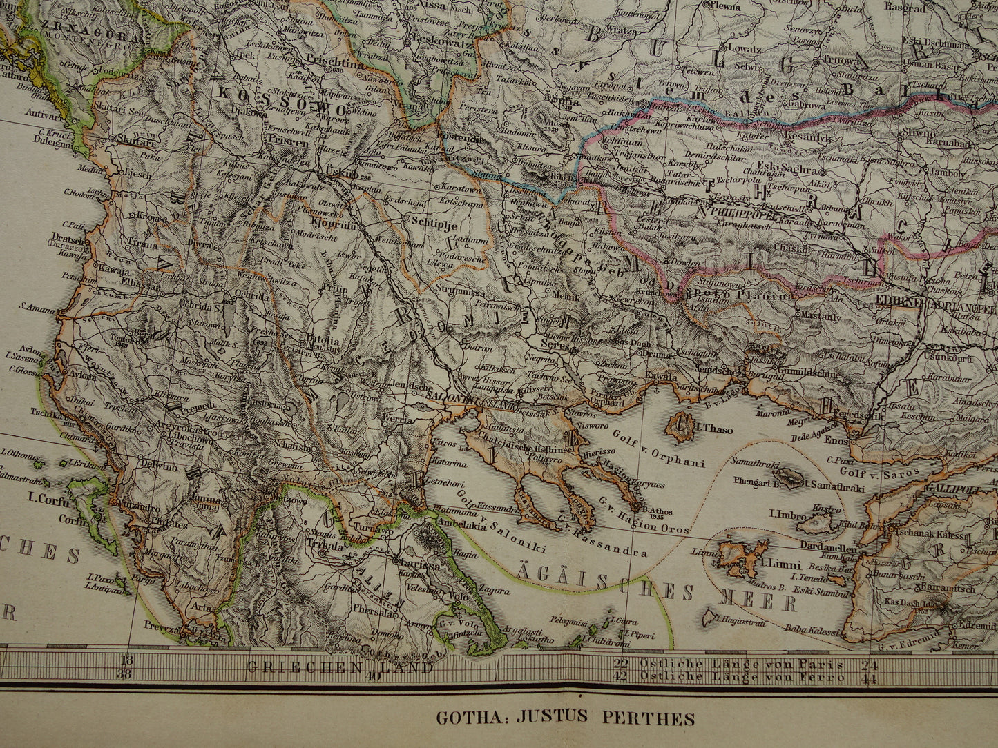 oude kaarten van de Balkan kopen 