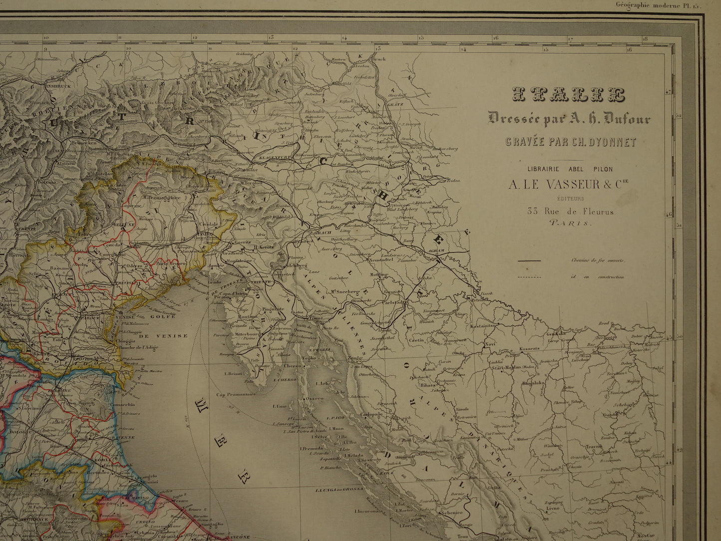 Oude landkaarten Italie kopen