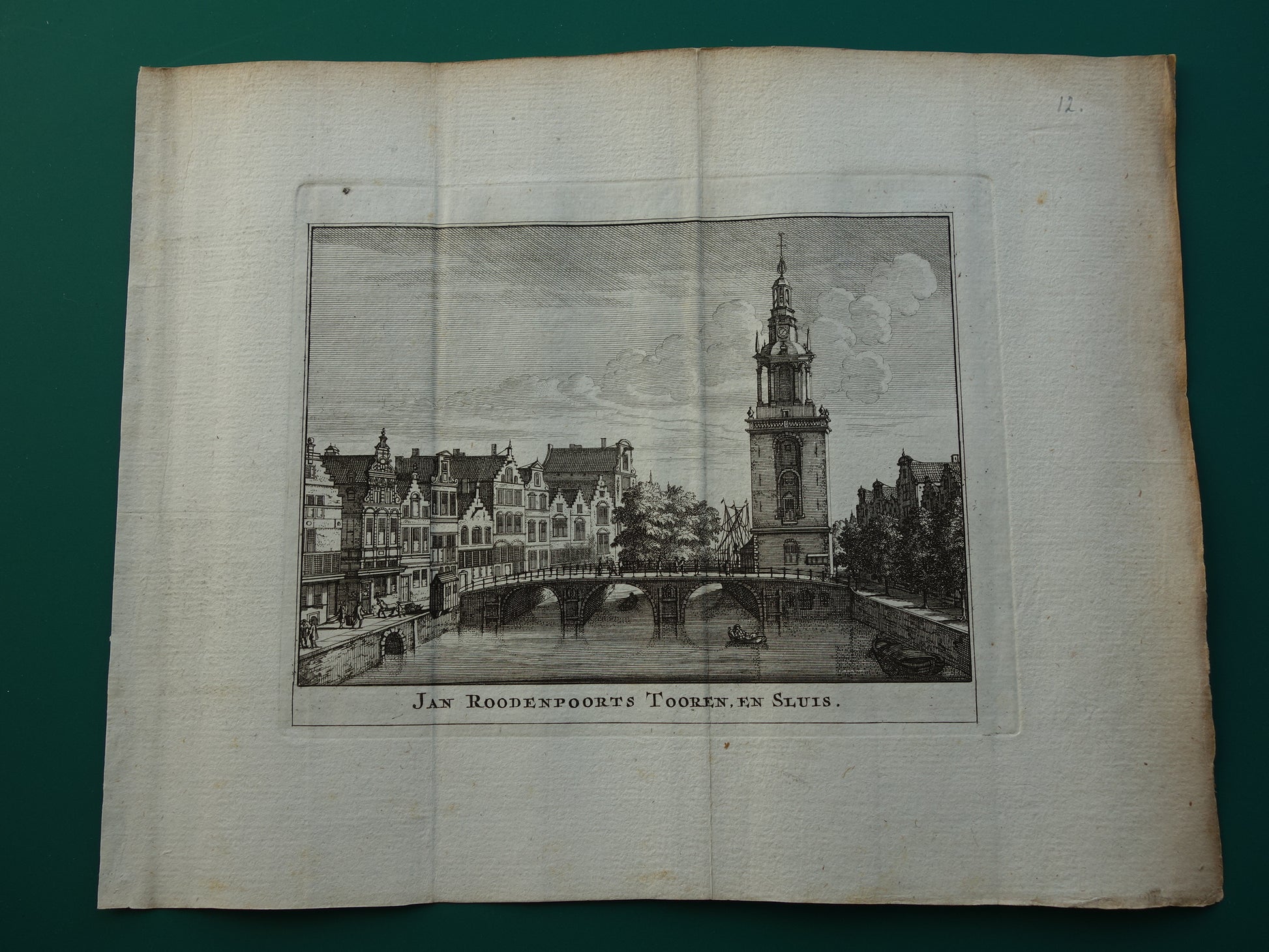 originele antieke prenten prints van Amsterdam
