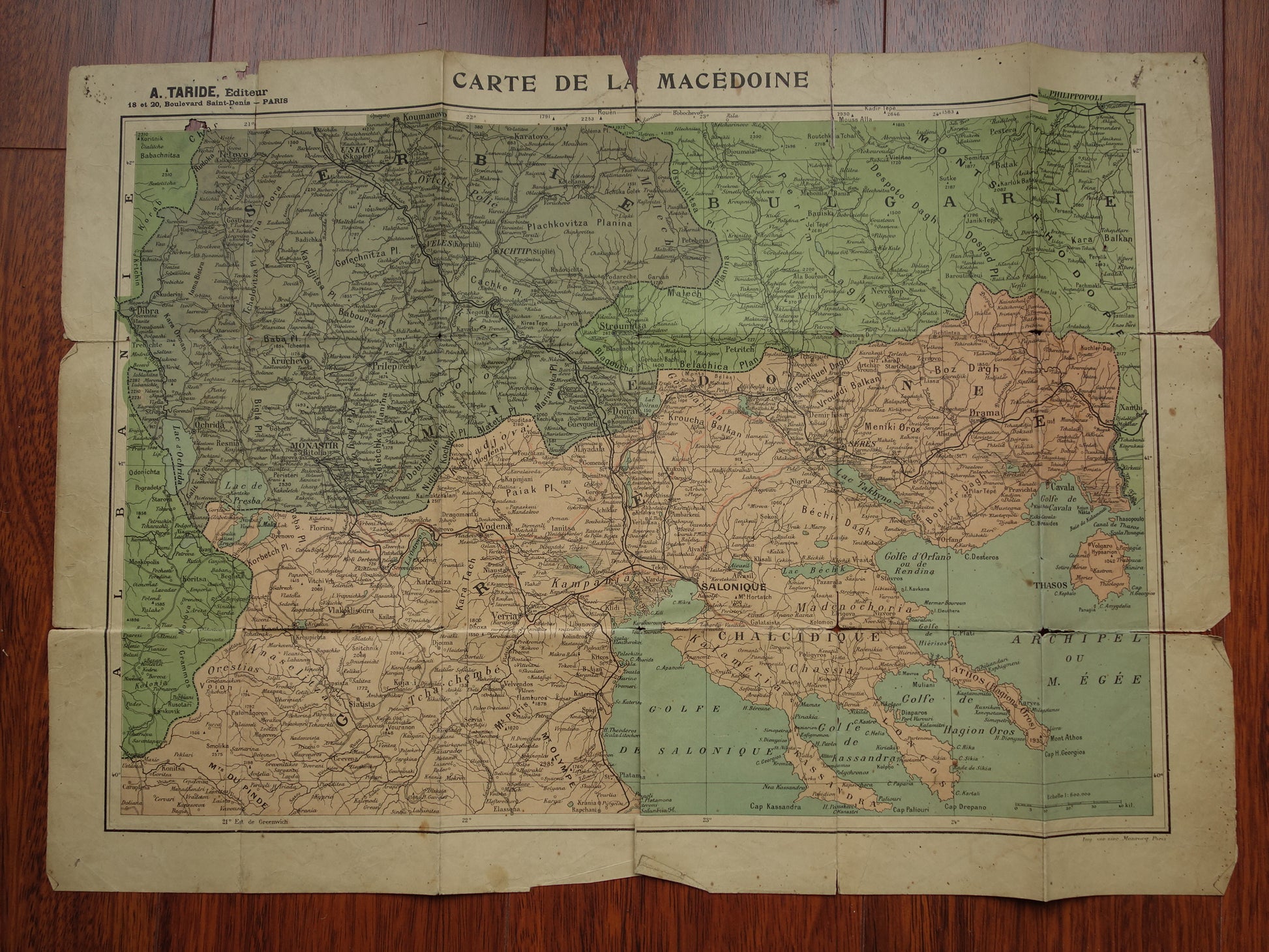 Macedonië landkaarten kaarten kopen