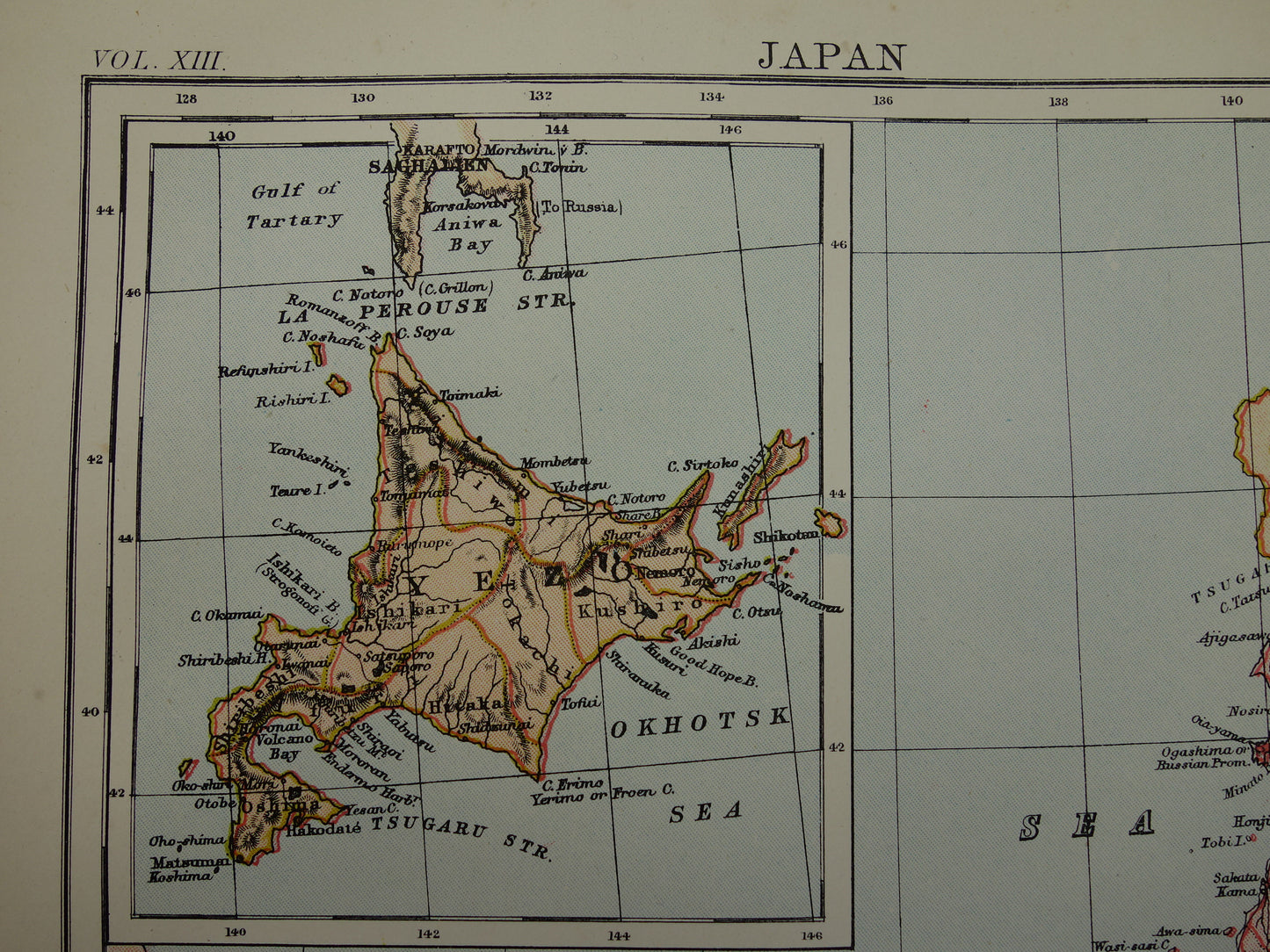 Japan oude landkaarten te koop