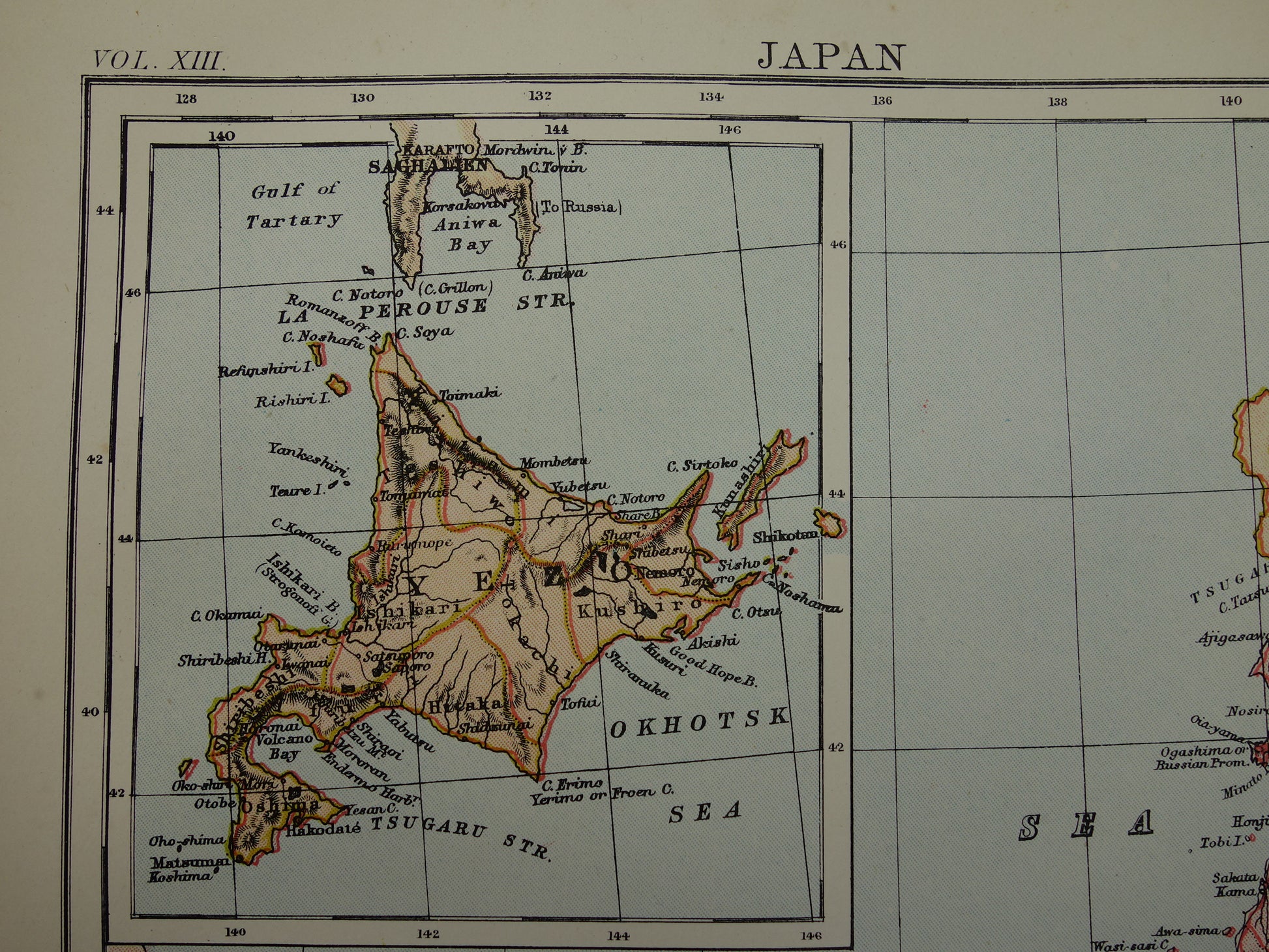 Japan oude landkaarten te koop