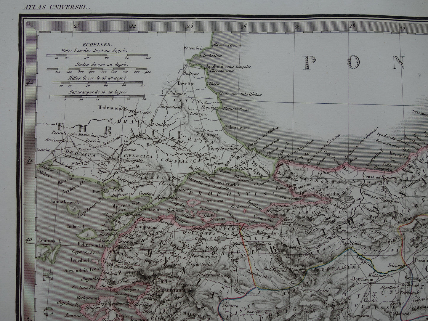 asia minor historische kaart landkaart kopen