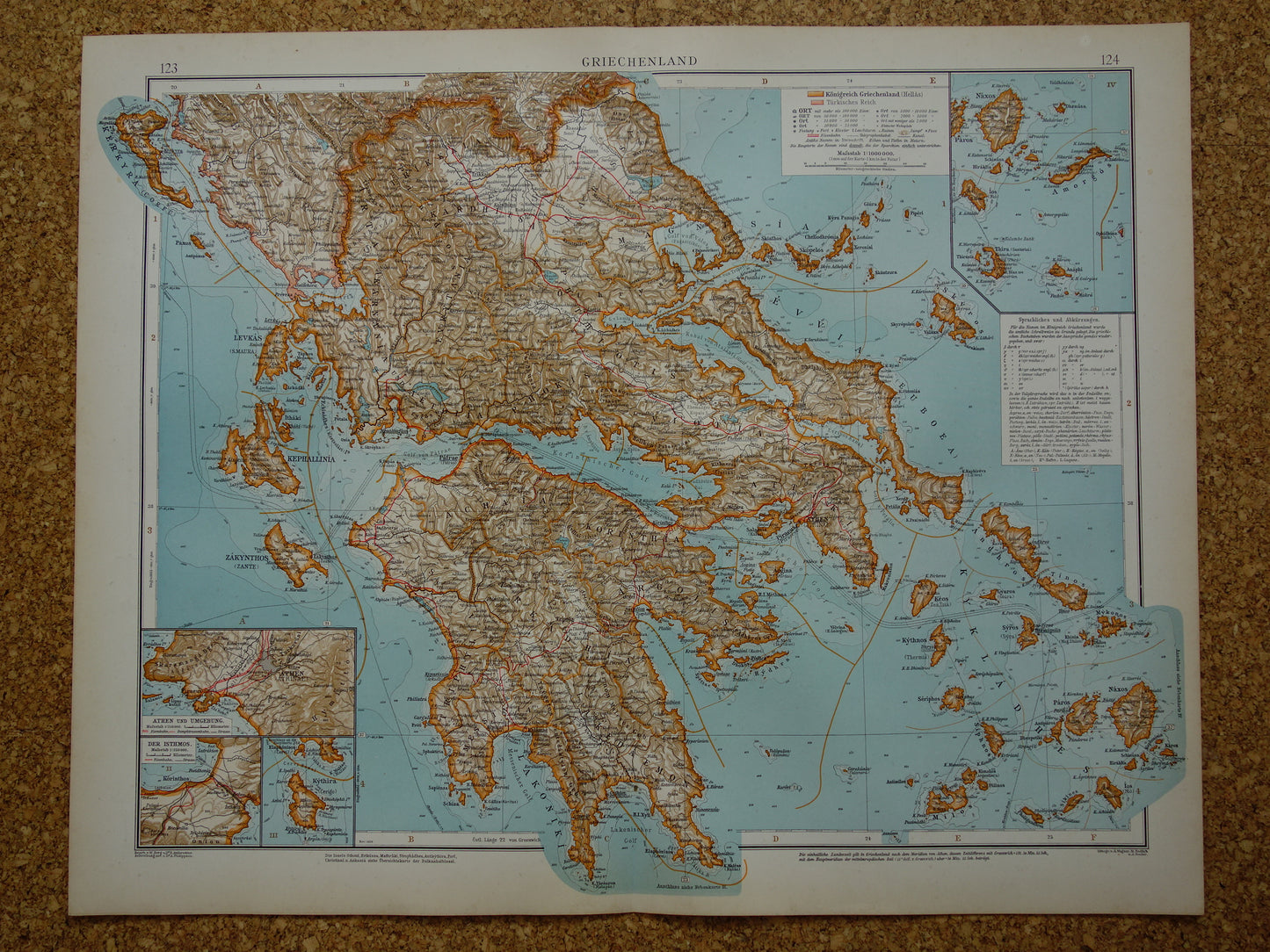 Historische kaarten Griekenland kopen winkel