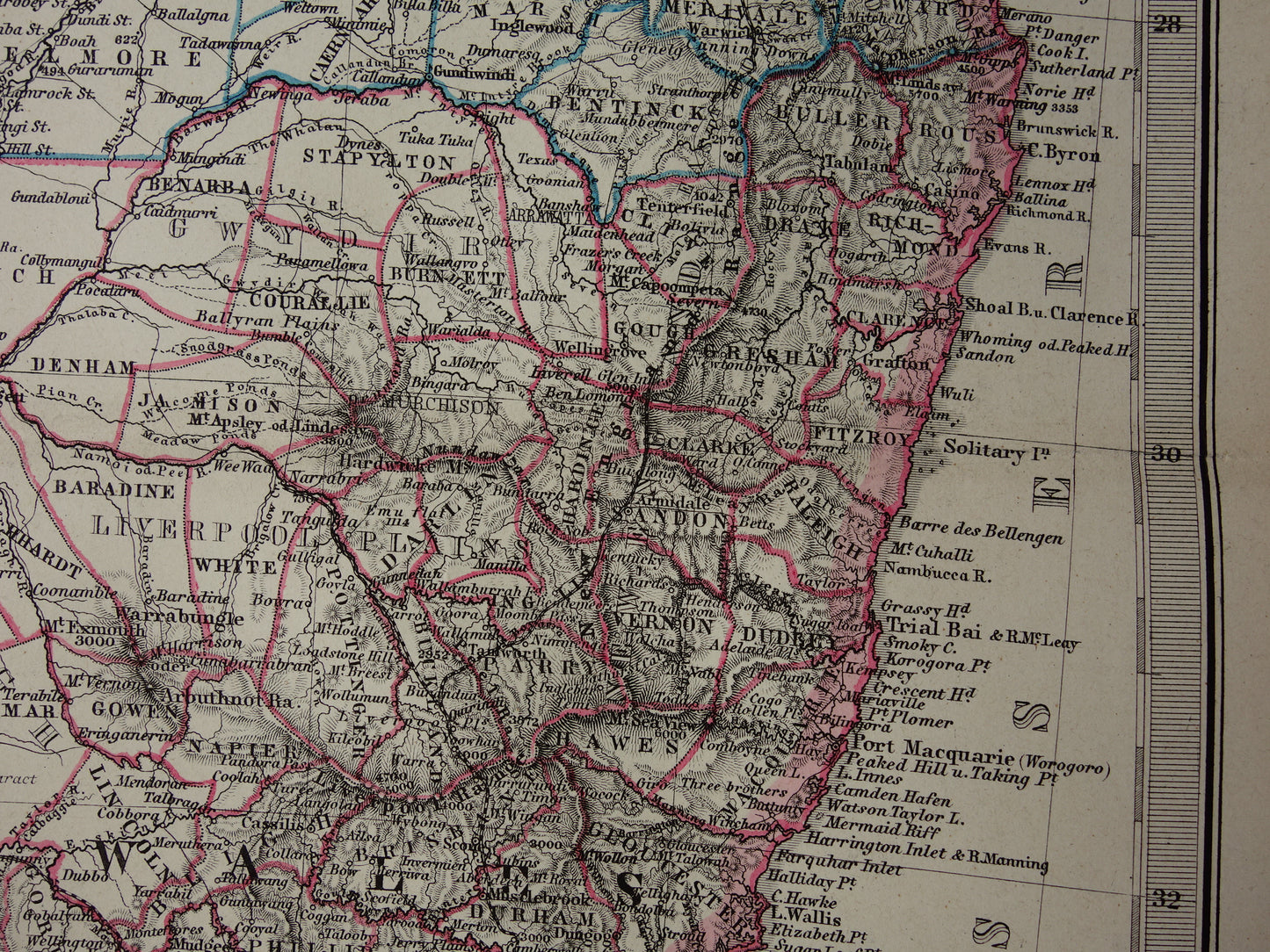 oude kaarten van Australie kopen