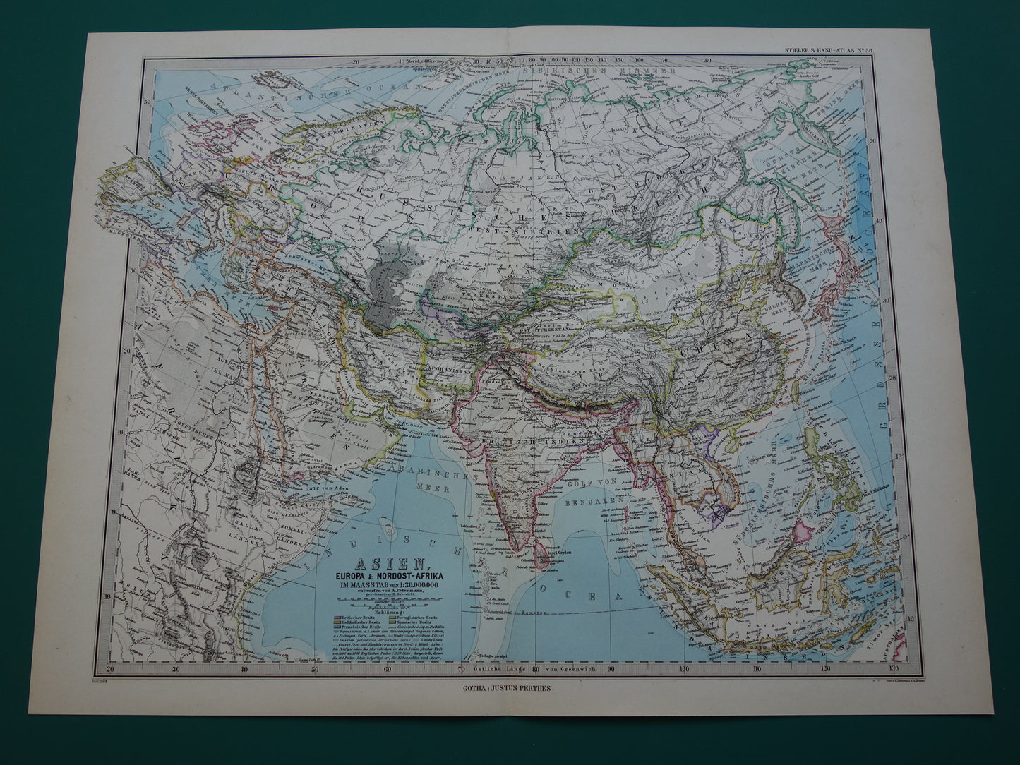 Historische landkaarten van Azie winkel