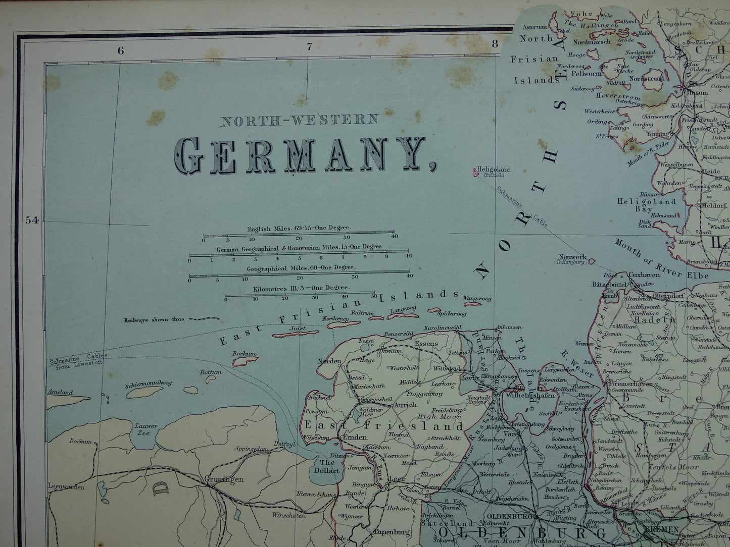 historische landkaarten van Duitsland kopen winkel