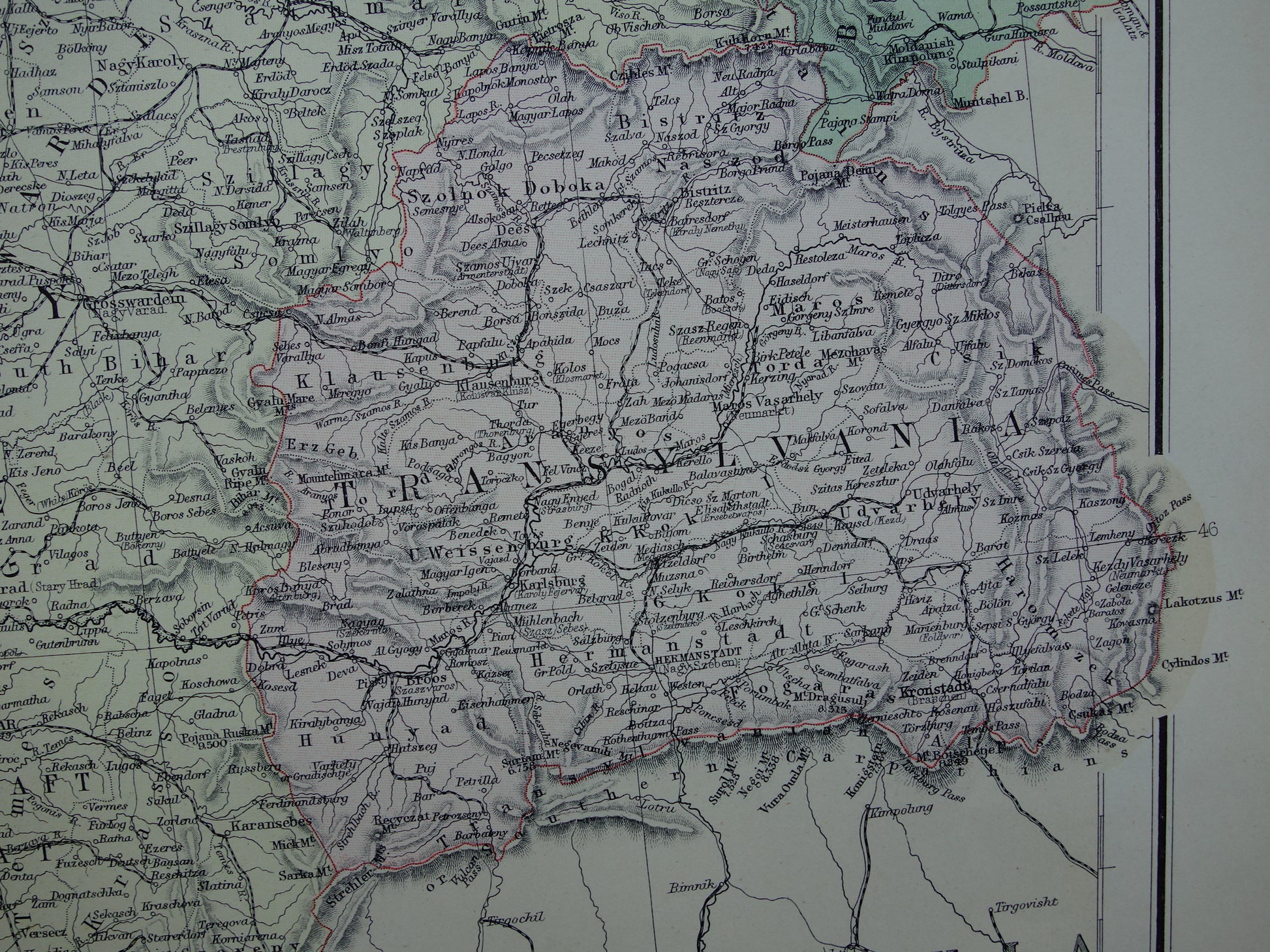 Transsylvanie oude kaarten landkaarten winkel