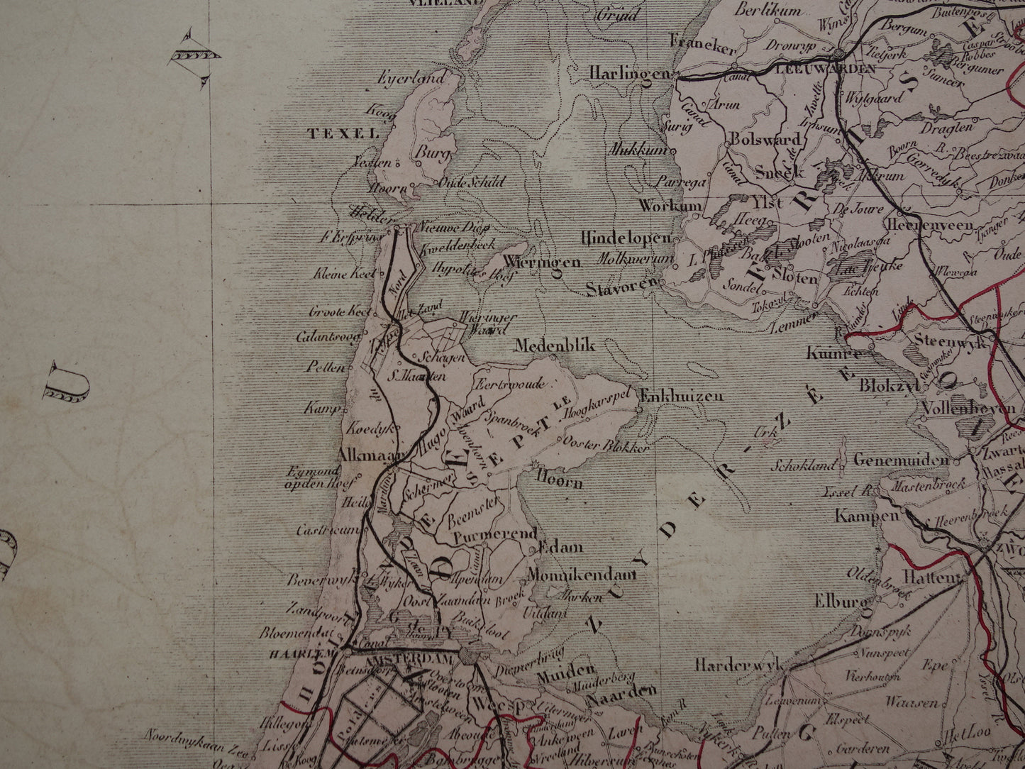 grote historische kaart van Nederland kopen