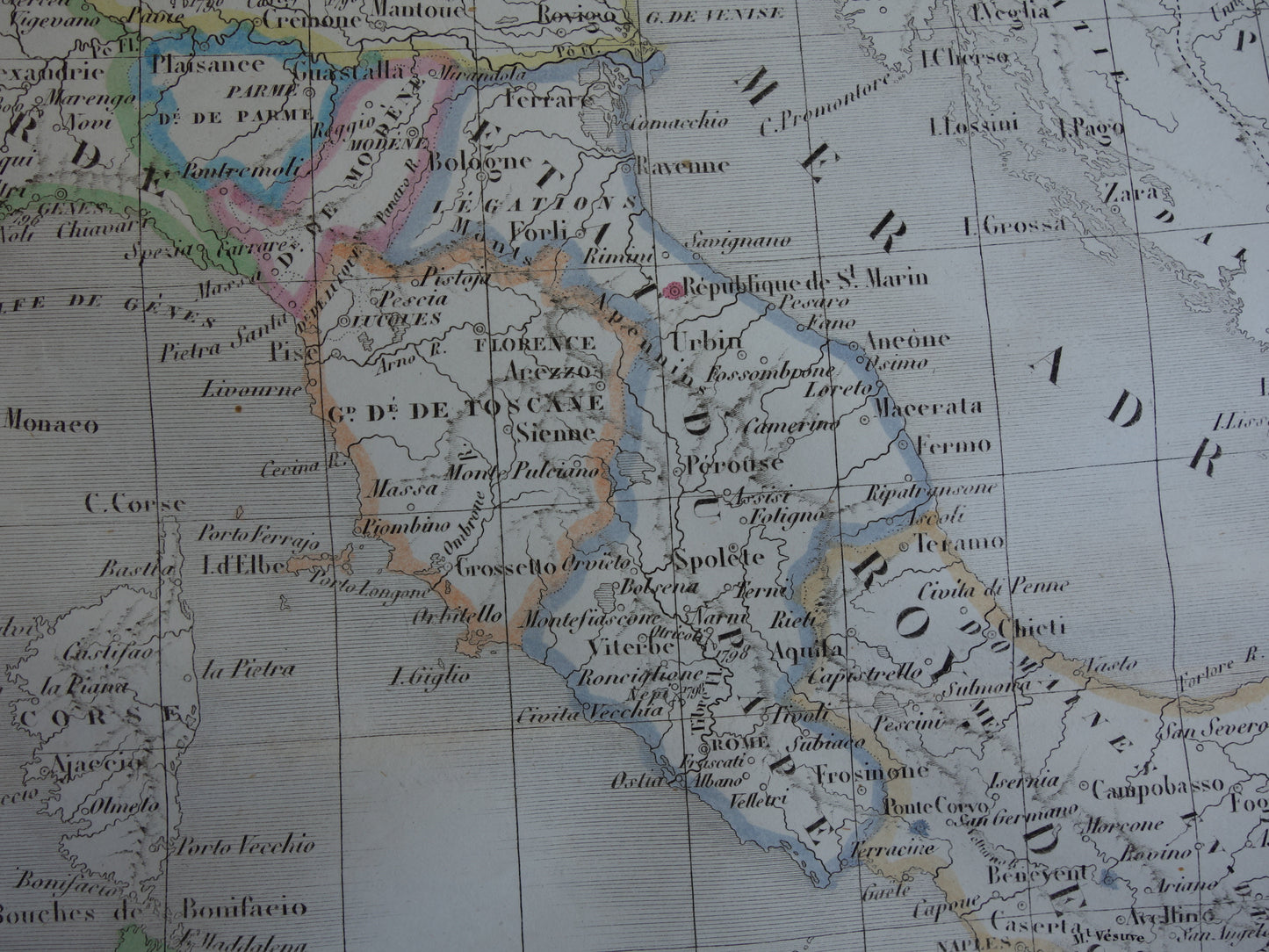 historische landkaarten van Italie winkel 